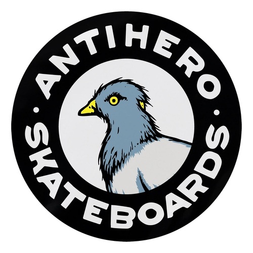 Antihero Sticker Pigoen Round Medium