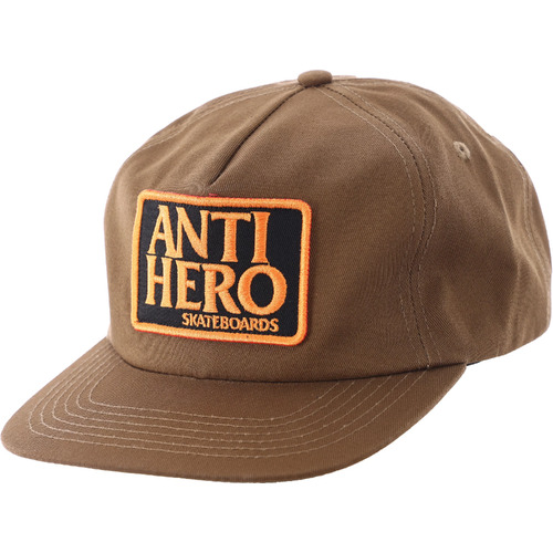 Antihero Hat Reserve Patch Brown/Orange