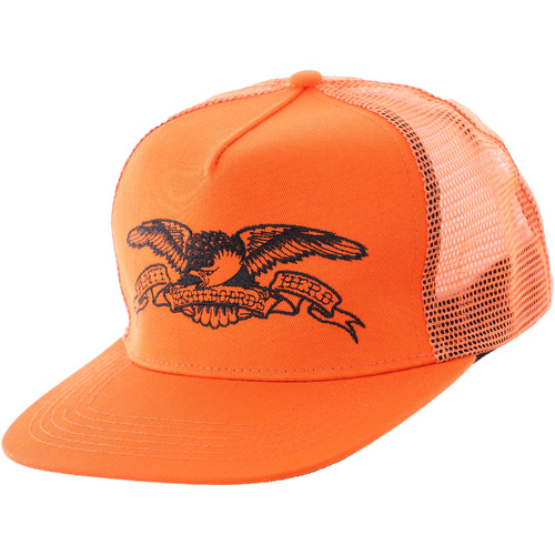 Antihero Hat Basic Eagle Trucker Orange/Black