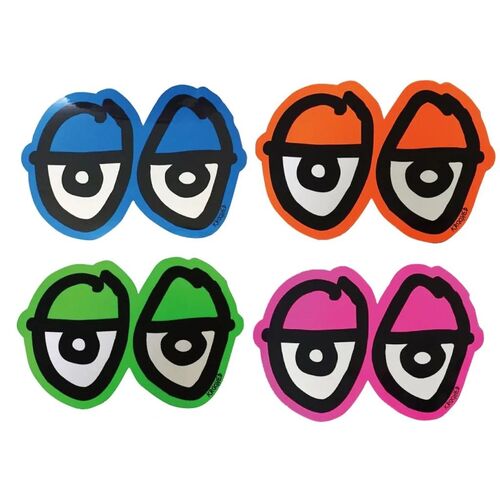 Krooked Sticker Eyes Die Cut Large 28cm Wide