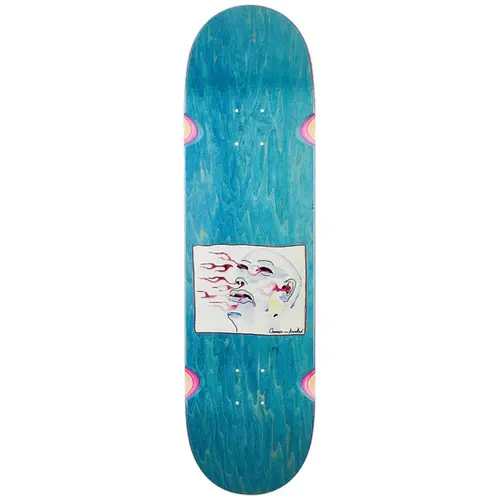 Krooked Deck Stare Cromer Wheel Well Blue Stain 8.38 Inch Width