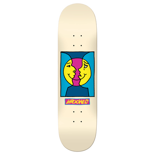 Krooked Deck Moonsmile Cream 8.38 Inch Width