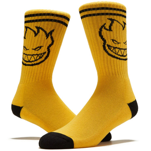 Spitfire Socks Bighead Gold/Black