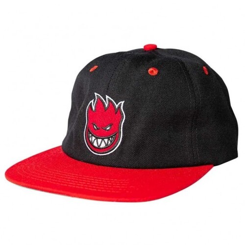 Spitfire Hat Bighead Fill Black/Red