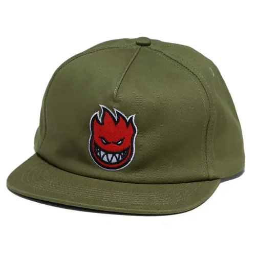 Spitfire Hat Bighead Snapback Olive/Black