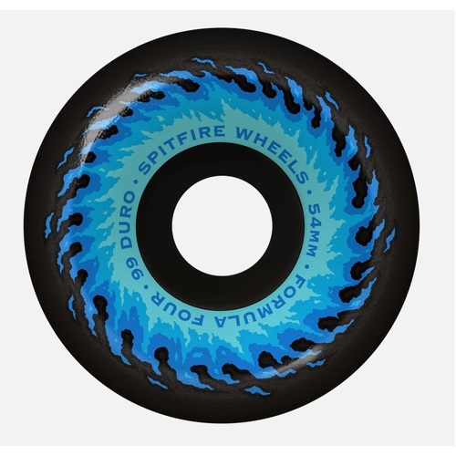 Spitfire Wheels F4 99D Conical OG Fireball Black 54mm