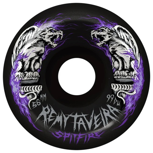 Spitfire Wheels F4 99D Remy Taviera Chimera Conical Full Black 53mm