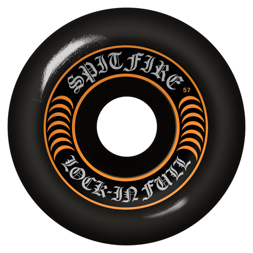 Spitfire Wheels F4 99D Lockin Full Black 57mm