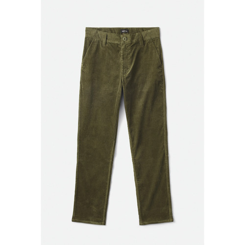 Brixton Pants Choice Chino Military Olive [Size: 30 inch Waist]