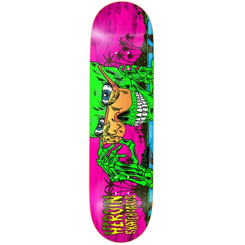 Heroin Deck Dalton Dern Skeleton 8.5 Inch Width