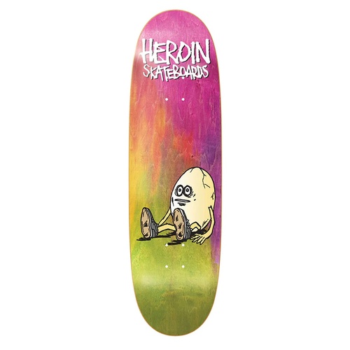 Heroin Deck The Rainbow Egg 9.125 Inch Width