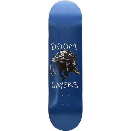 Doom Sayers Club Deck Riot Helmet Blue 8.5 Inch Width