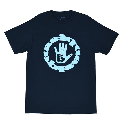 Quasi Tee Artifact Navy [Size: Mens Large]