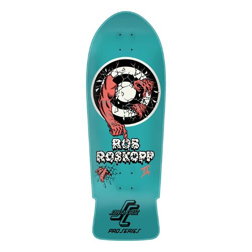 Santa Cruz Deck Roskopp II Teal 10.35 Inch Width