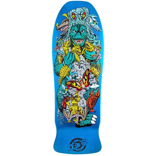 Santa Cruz Deck Godzilla Kaiju Roskopp 10.12 Inch Width