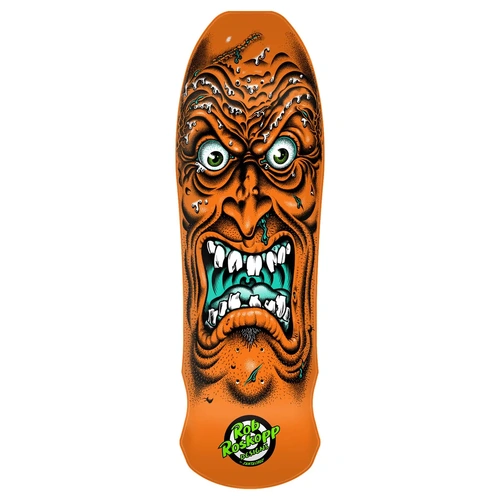 Santa Cruz Deck Roskopp Face Orange 9.5 Inch Width