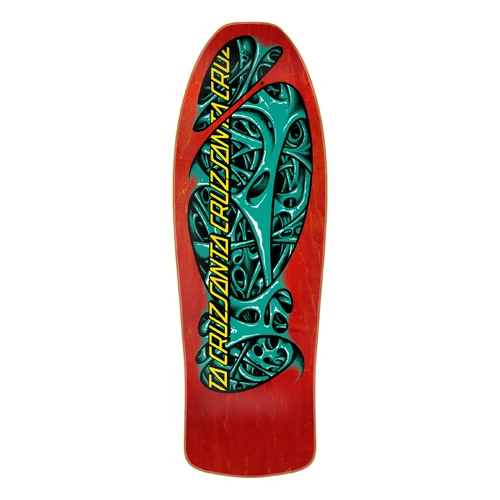 Santa Cruz Deck Oops Mucus Red 9.3 Inch Width