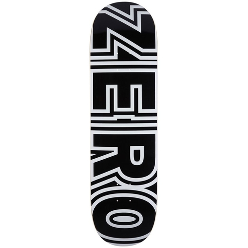 Zero Deck Bold Black/White 8.75