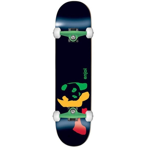 Enjoi Complete Rasta Panda Black 7.5