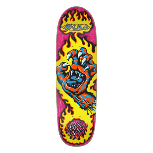 Santa Cruz Deck Salba Tiger Hand 9.25 x 31.95 Inch