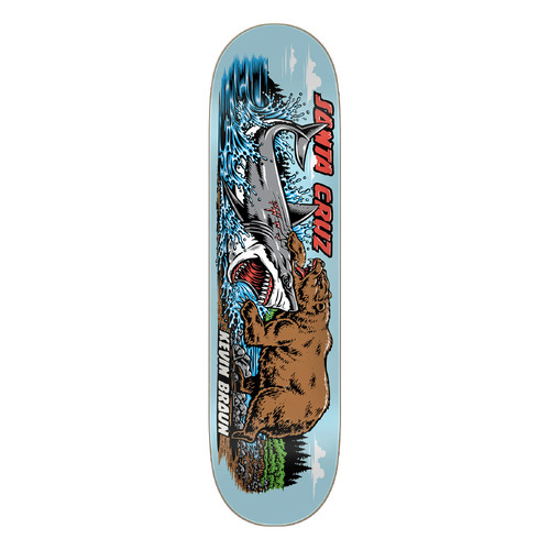 Santa Cruz Deck Everslick Braun Versus 8.25 x 31.8 Inch