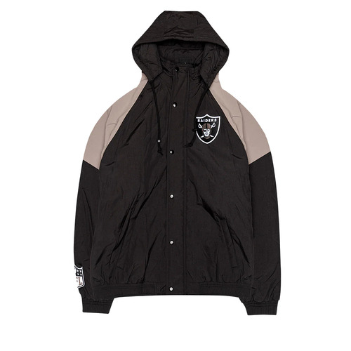 New Era Jacket LA Raiders Black/Grey [Size: Mens Medium]