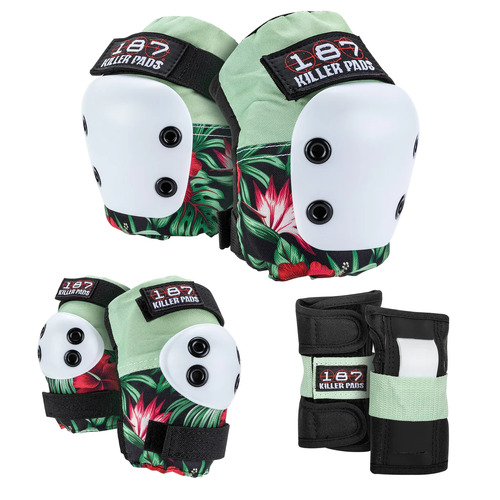 187 Pads Junior Six Pack Hibiscus