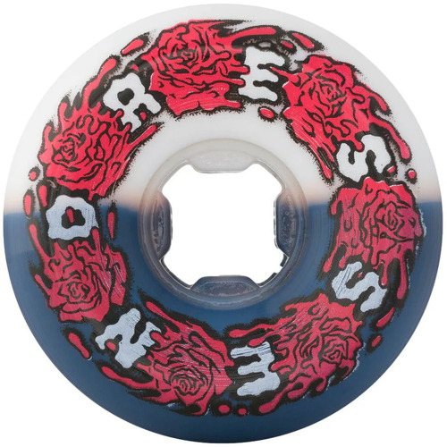 Santa Cruz Wheels Slim Balls Vomit Mini II Dressen White/Blue 97a 56mm