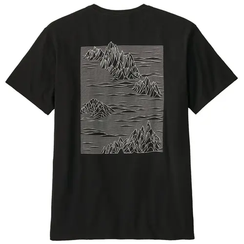 Patagonia Tee Stratasphire Responsibili-Tee Black [Size: Mens Medium] [Colour: Black]