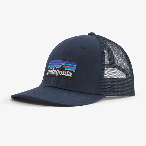 Patagonia Hat P-6 Logo LoPro Trucker New Navy