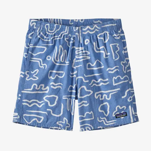 Patagonia Shorts Funhoggers Channel Islands Vessel Blue [Size: Mens Small] [Colour: Blue]