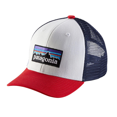 Patagonia Youth Hat Trucker White/Red/Navy