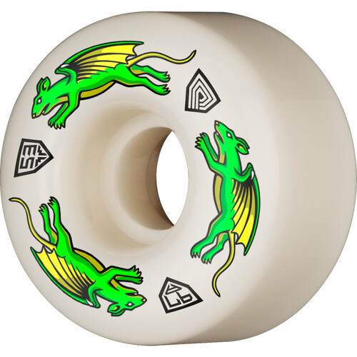 Powell Peralta Wheels Dragon Formula Nano Rat 97a 53mm