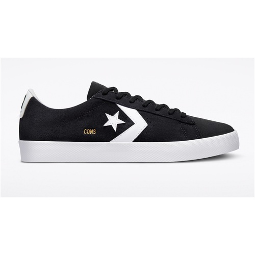 Converse Pro Low Vulc Leather Black/White [Size: Mens US 8 / UK 7]