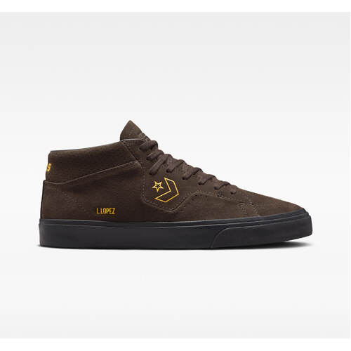 Converse Louie Lopez Pro Mid Velvet Brown/Amarillo/Black [Size: US 9]