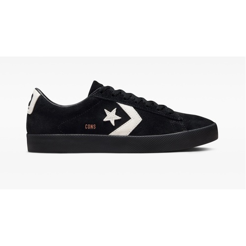 Converse Pro Low Vulc Leather Black/Egret/Black [Size: US 8]