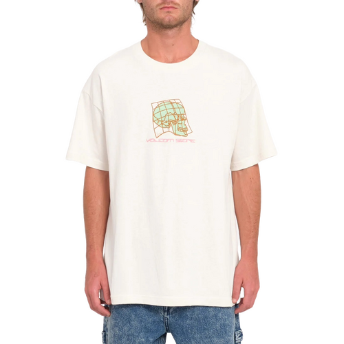 Volcom Tee Mindoor Dirty White [Size: Mens Large] [Colour: White]