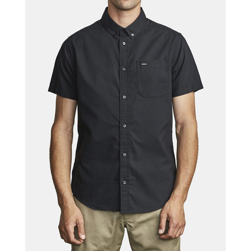 RVCA Shirt Thatll Do Stretch SS Black [Size: Mens Medium]