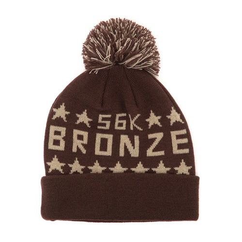 Bronze 56K Beanie Star Brown