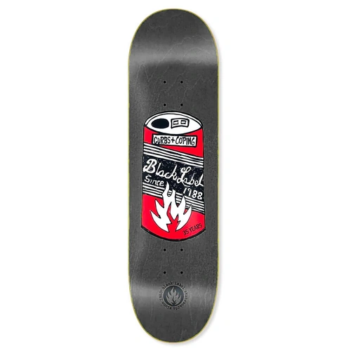 Black Label Deck 35 Years Can Black Stain 9.0 Inch Width