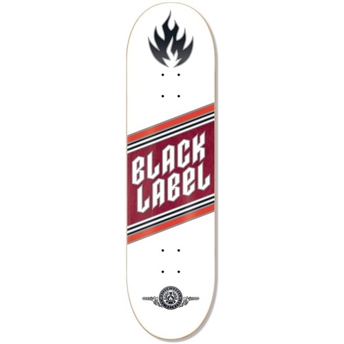 Black Label Deck Top Shelf White/Assorted Stain 8.5 Inch Width