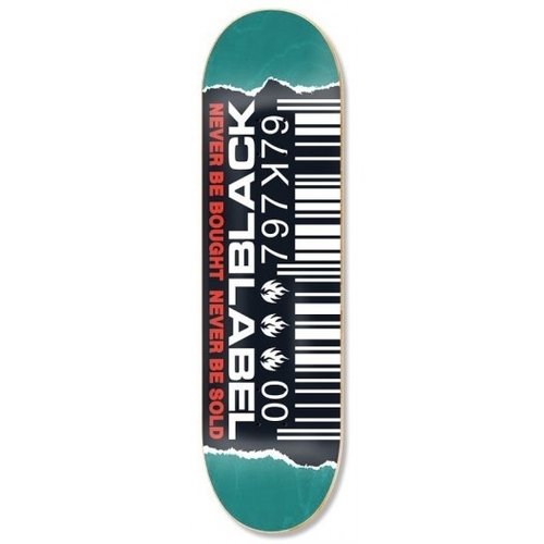 Black Label Deck Ripped Barcode 8.8