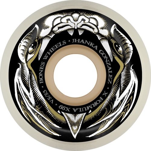 Bones Wheels X-Formula Night Fight Jhanka V5 Sidecut 99A 53mm