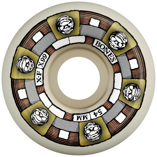 Bones Wheels X-Formula Timeless Machine V5 Sidecut 99A 54mm