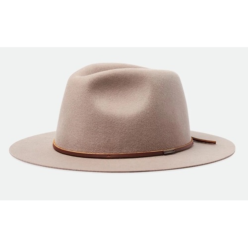 Brixton Hat Wesley Fedora Timberwolf [Size: Mens X Small]