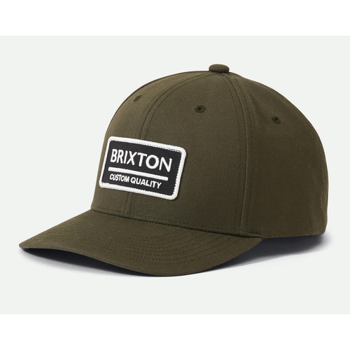 Brixton Hat Palmer Proper X MP Snapback Military Olive