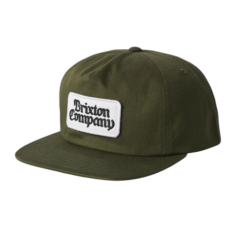 Brixton Hat Norvell MP Snapback Dark Olive