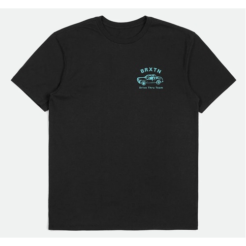 Brixton Tee Drive Thru Black [Size: Mens Medium]