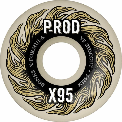 Bones Wheels X-Formula P-Rod Pro V5 Sidecut 95a 54mm