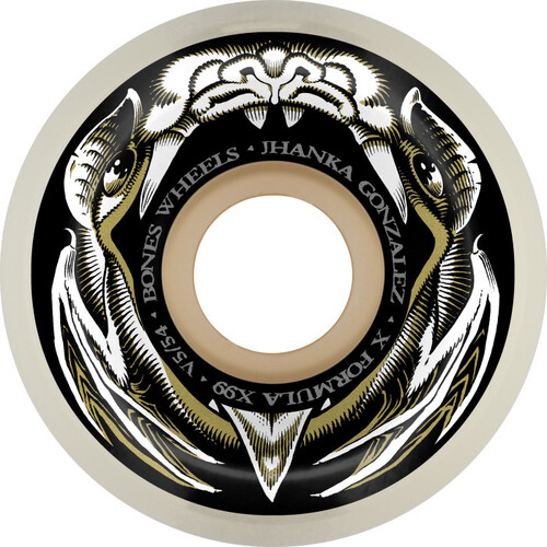 Bones Wheels X-Formula Night Flight Jhanka V5 Sidecut 99a 54mm